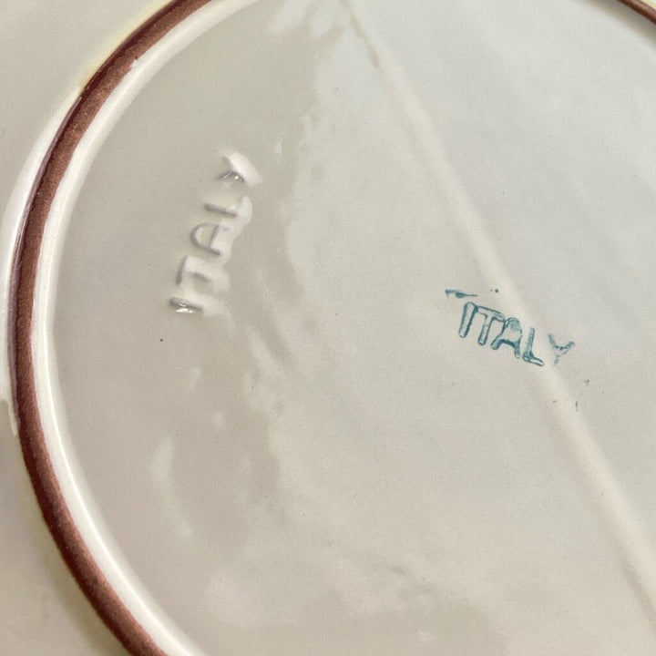 3 Piece/ 4 Place Italian Pottery Dish Ser