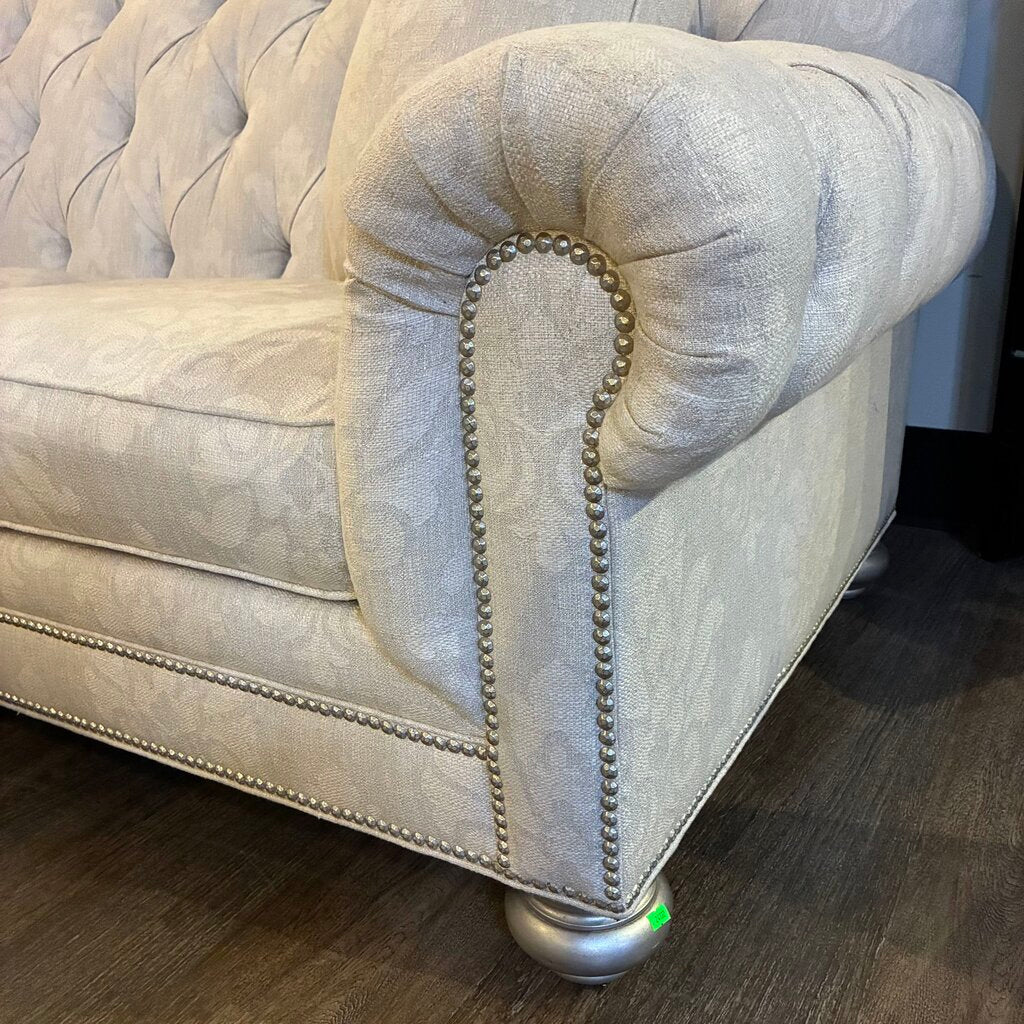 Orig. Price $3,000 - English Rolled Arm Sofa w/ 2 Accent Pillows