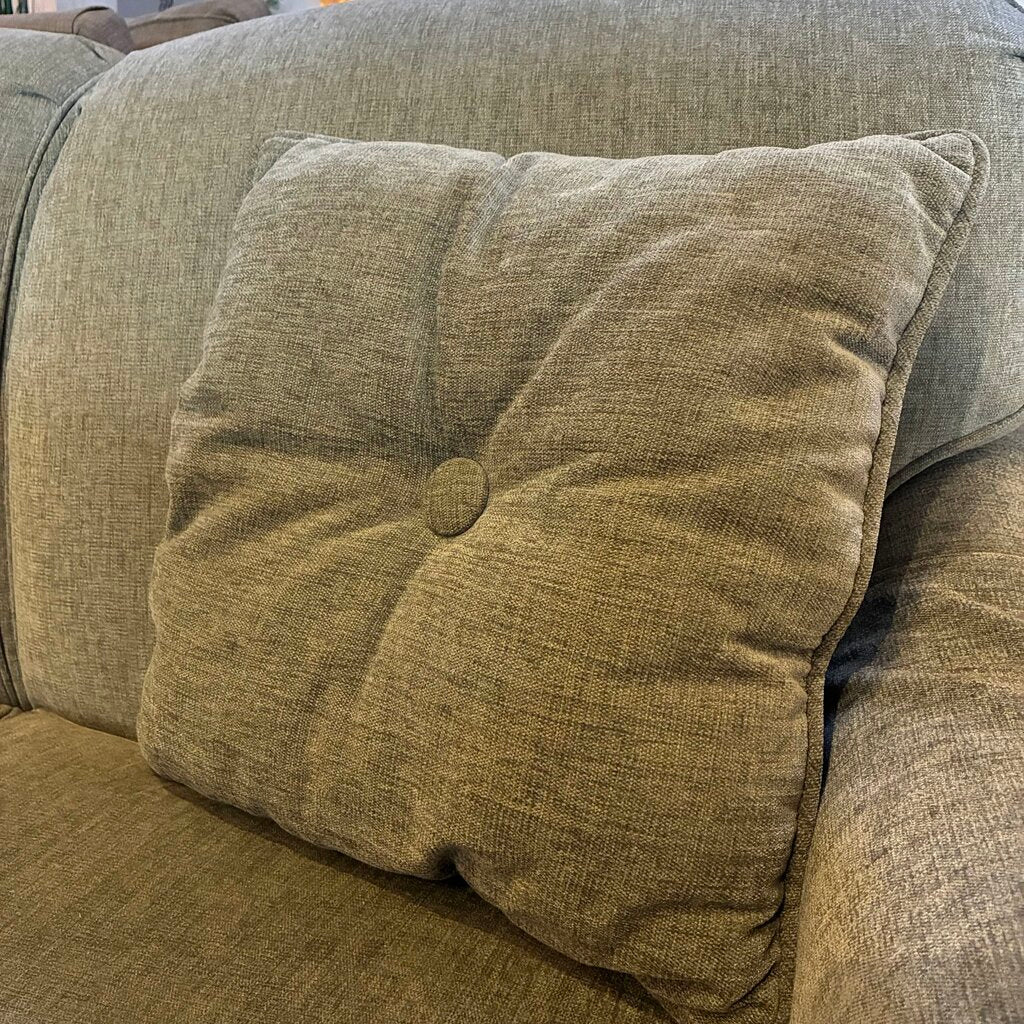 Orig. Price $3,000 - English Rolled Arm Sofa w/ 2 Accent Pillows