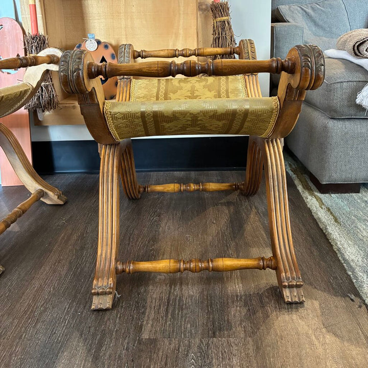 Medieval-style Wood Bench