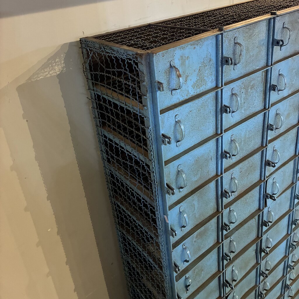 Orig. Price $3,000 - Vintage-style Locker Cabinet