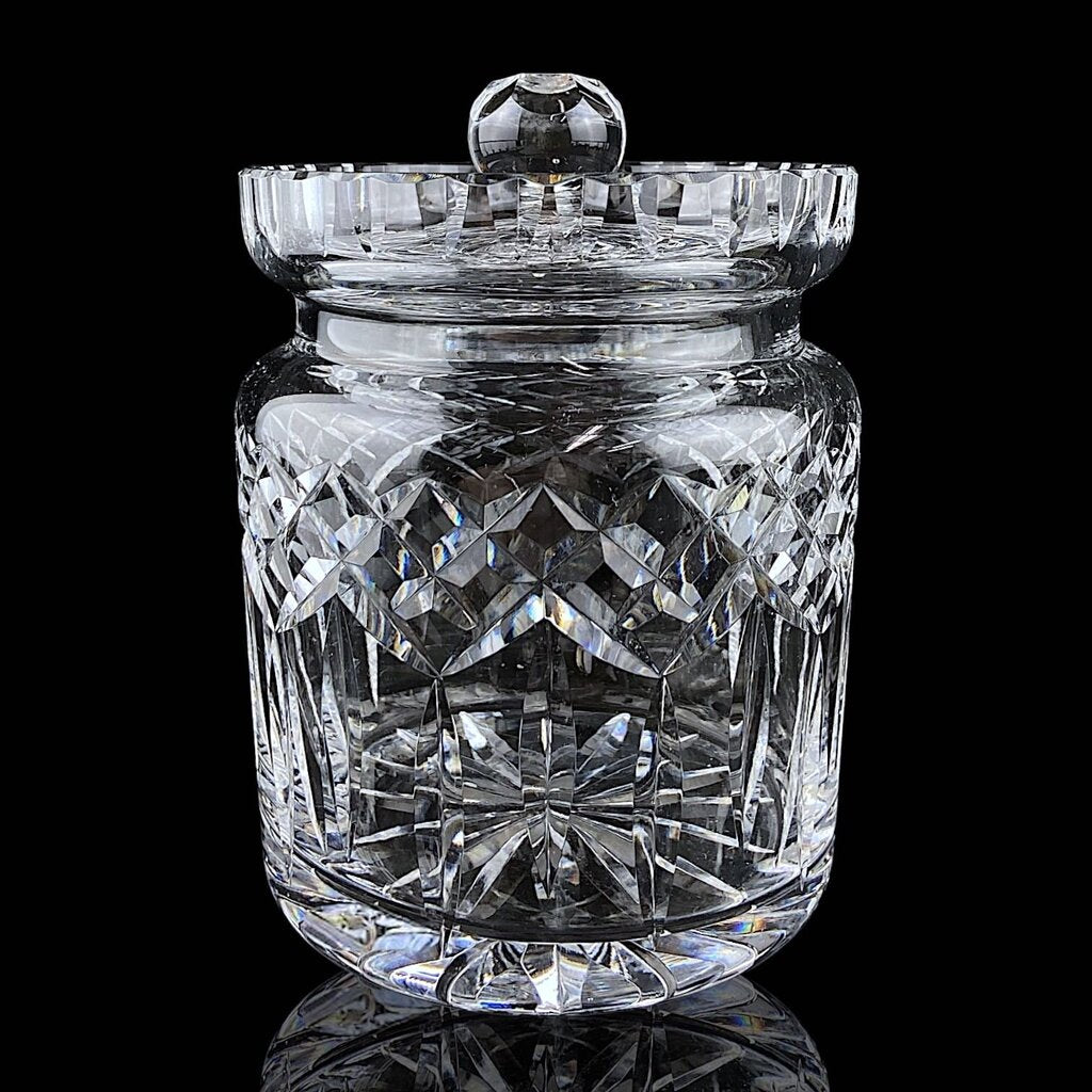 Crystal Biscuit Jar