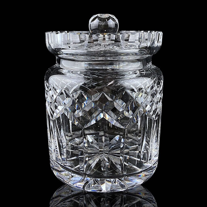 Crystal Biscuit Jar