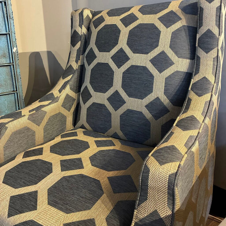 Orig. Price $700 - Sanders Accent Chair w/ Lumbar Pillow