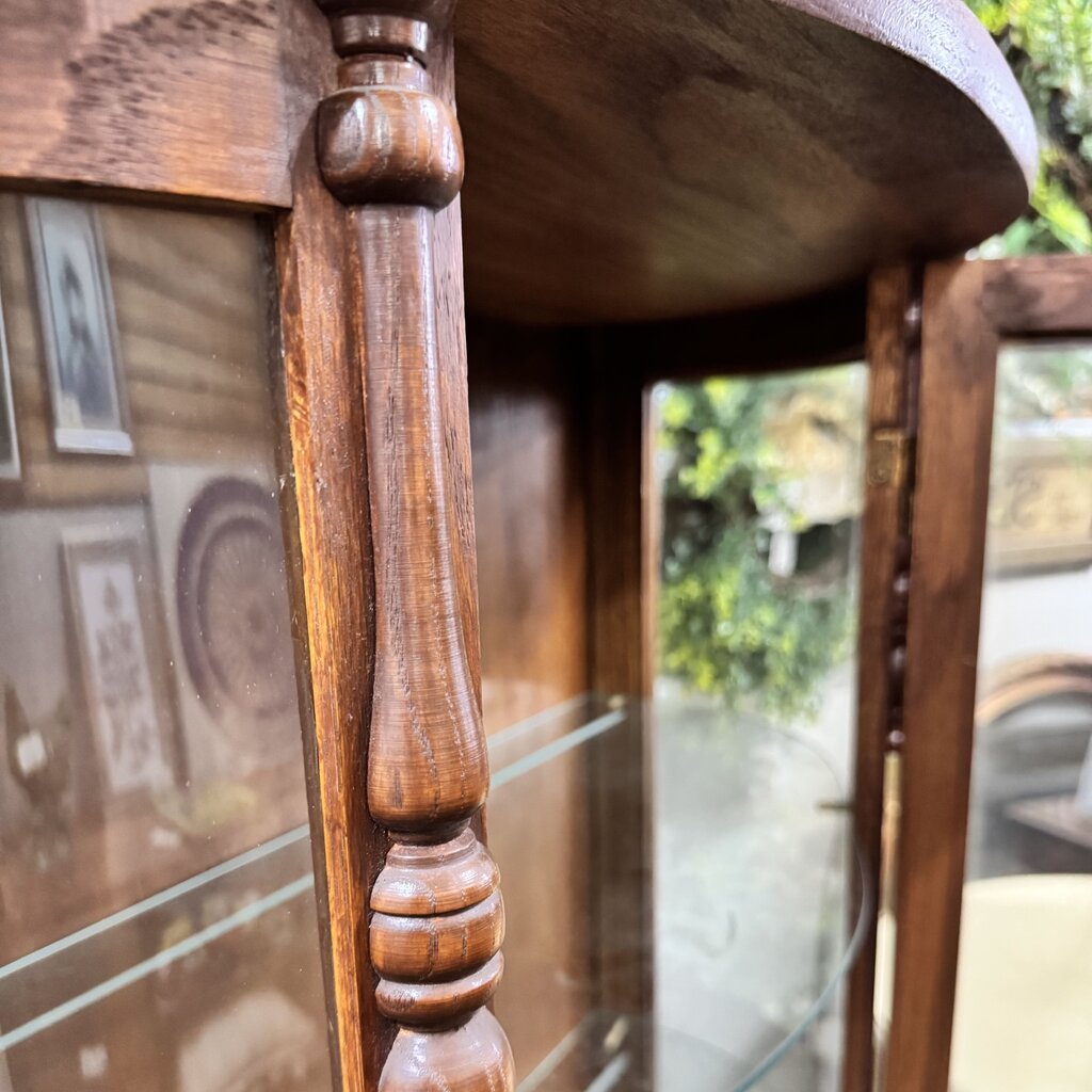 Curved China Cabinet