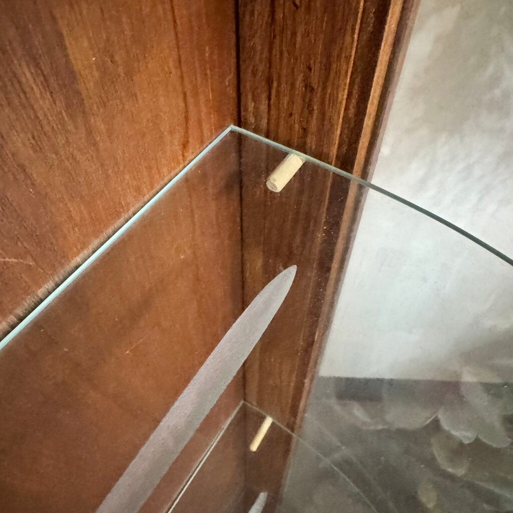 Curved China Cabinet