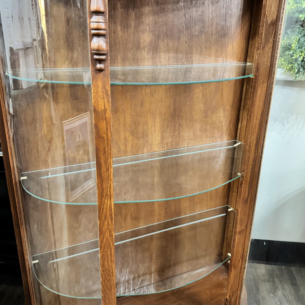 Curved China Cabinet