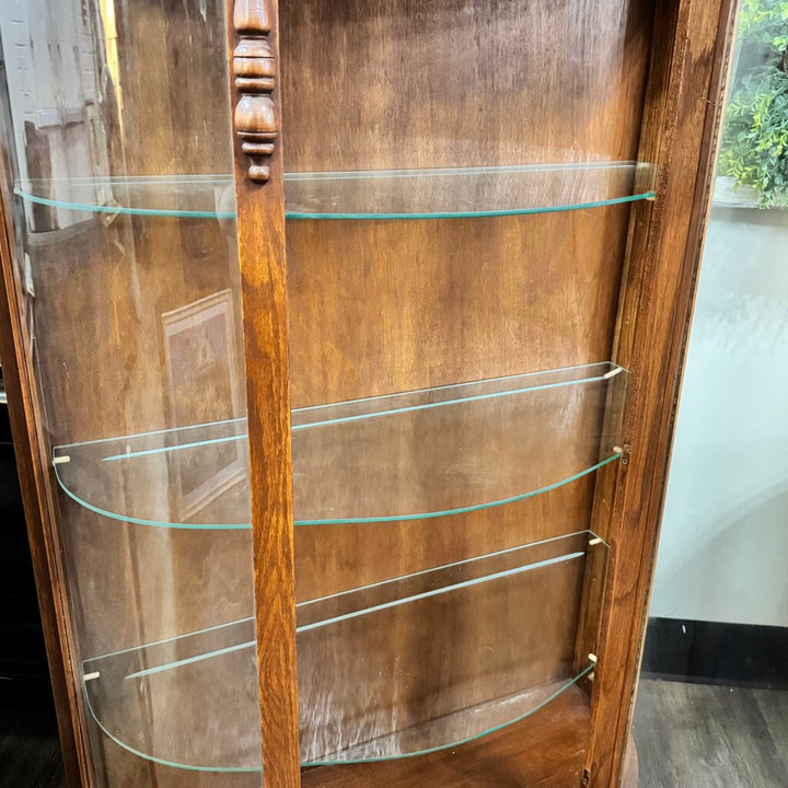 Curved China Cabinet
