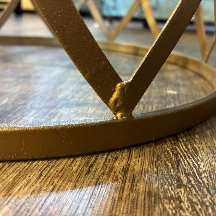 Metal Drum Table