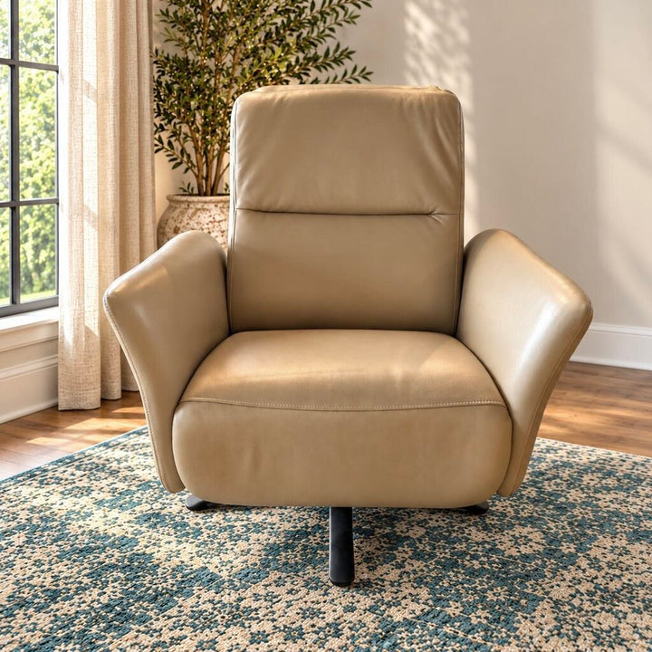 Orig. Price $2,085 - Leather Recliner w/ Swivel