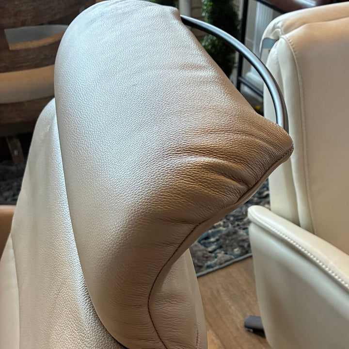 Orig. Price $2,085 - Leather Recliner w/ Swivel
