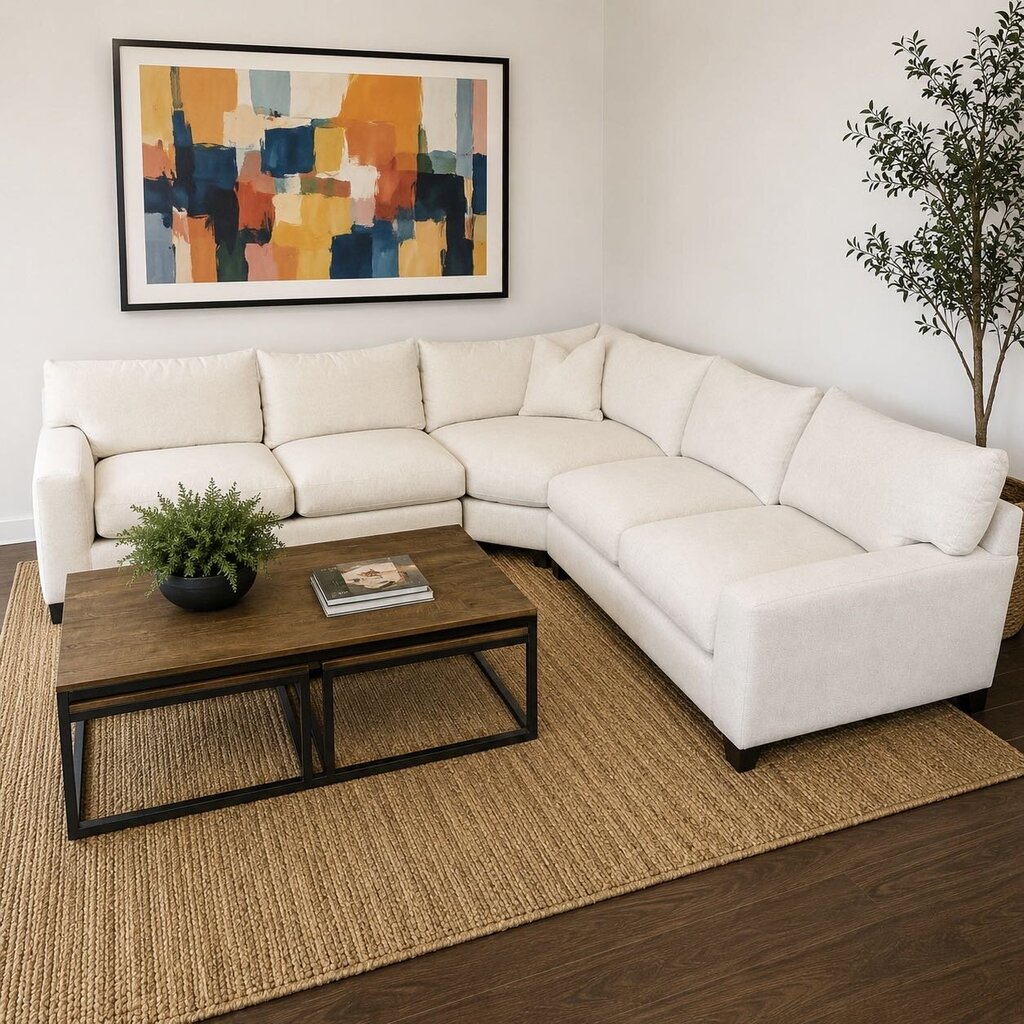 Orig. Price $5,399 - Harris Condo Sectional Left Arm Facing