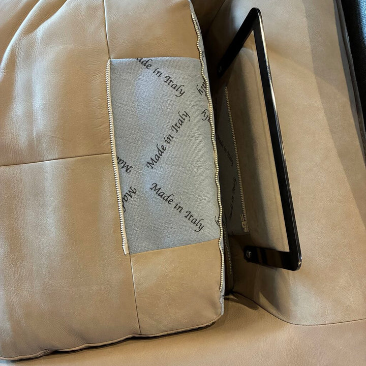 Orig. Price $6,000 - Modern Italian Leather Armchair