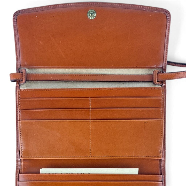 Orig. Price $123 - All Weather Leather Crossbody Wallet