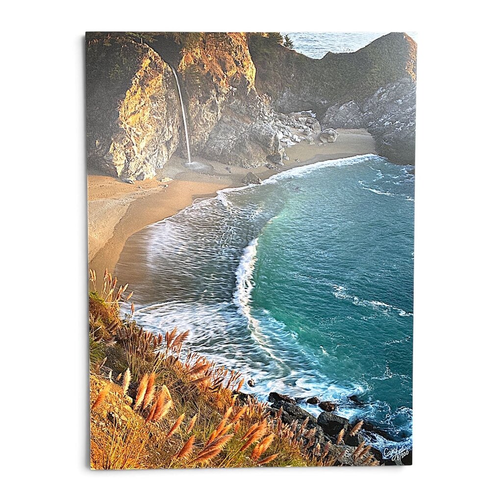 Orig. Price $1,900 - Down by the Cove Metal Artwork
