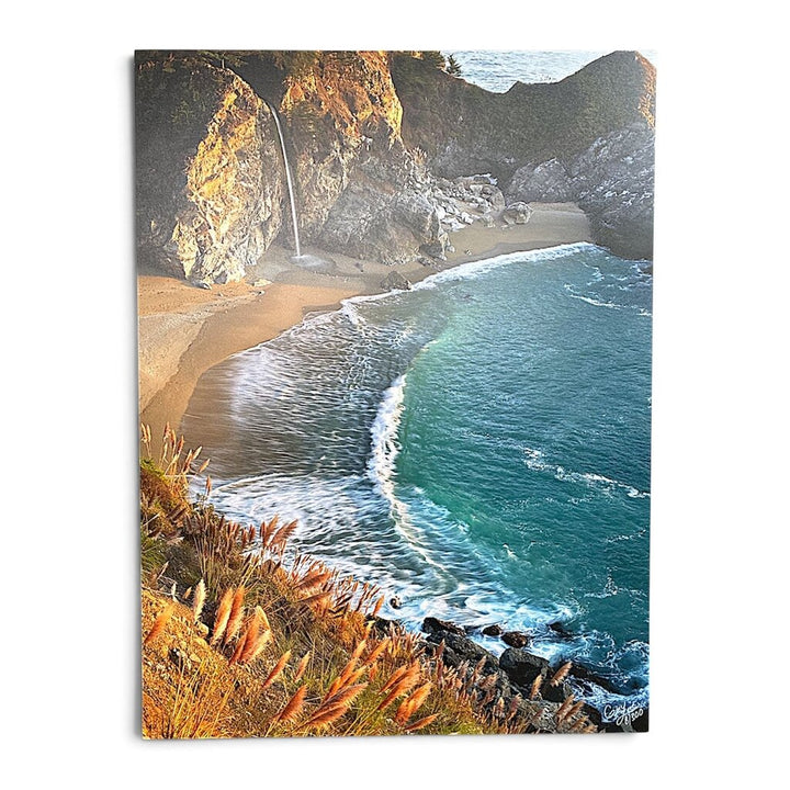 Orig. Price $1,900 - Down by the Cove Metal Artwork