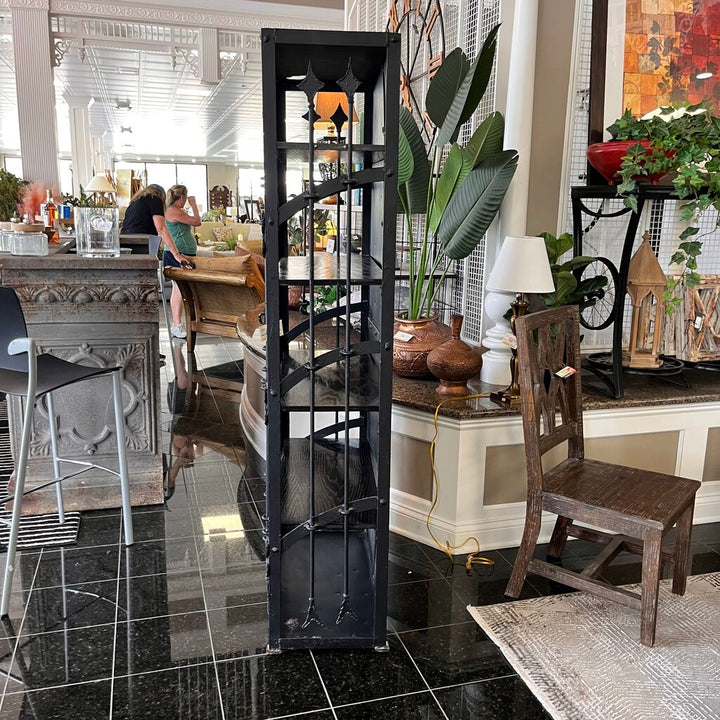 Wrought Iron Display Case