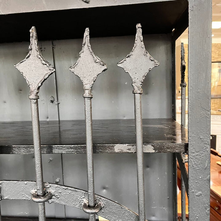 Wrought Iron Display Case