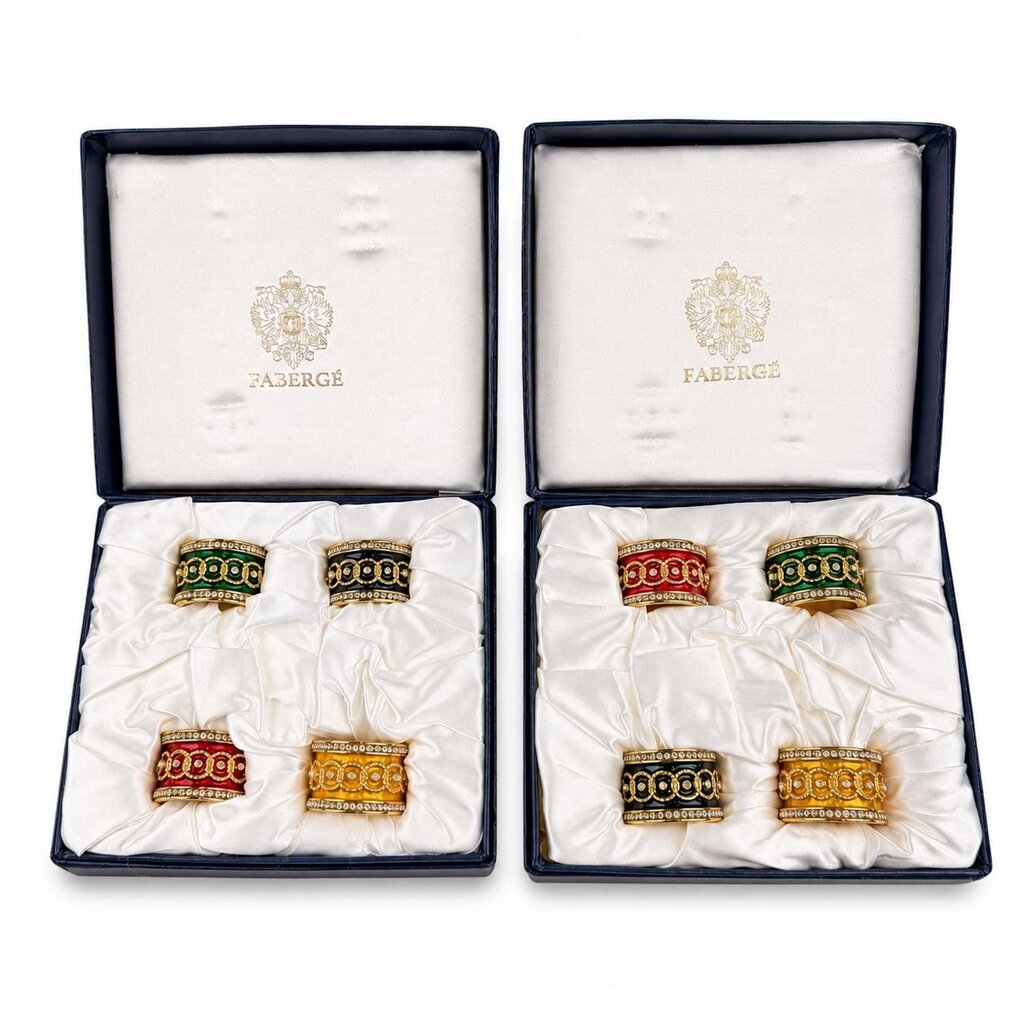8 Napkin Rings - BOX