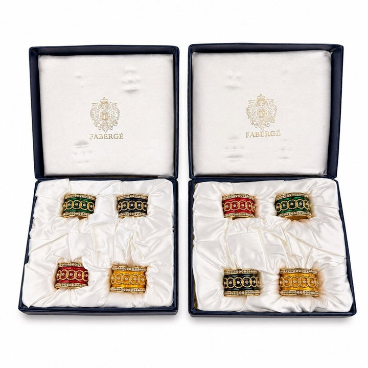 8 Napkin Rings - BOX