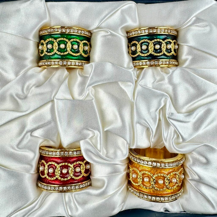 8 Napkin Rings - BOX