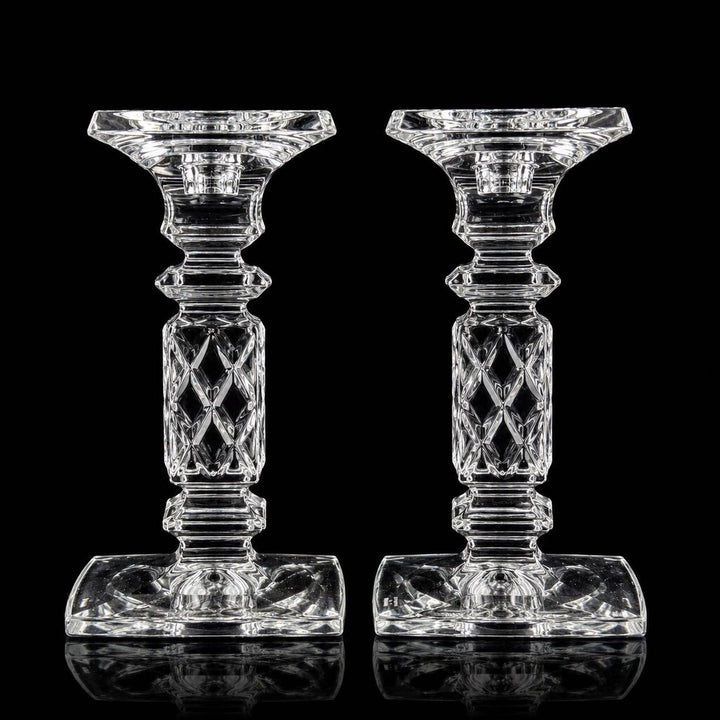 Pair of Crystal Candlesticks