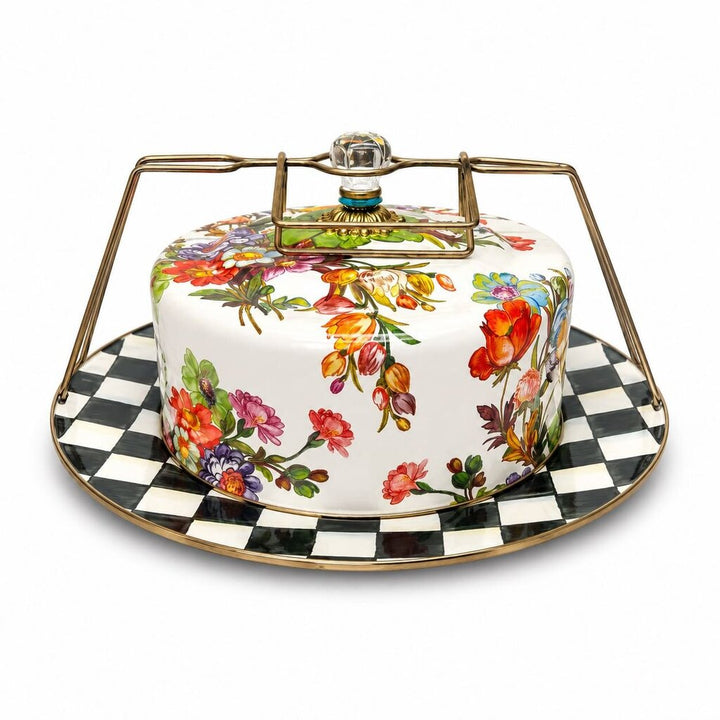 Enamel Cake Carrier - BOX