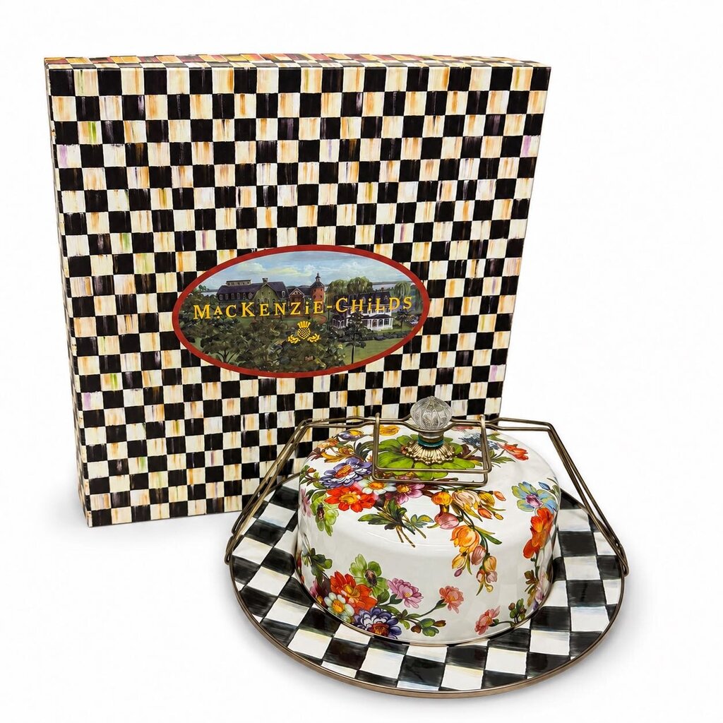 Enamel Cake Carrier - BOX