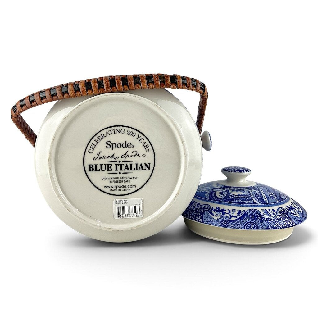 200th Anniversary Handled Biscuit Barrel