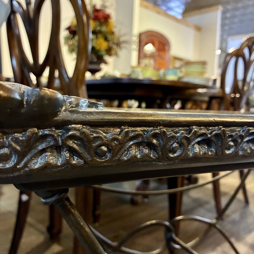 Orig. Price $200 - Antiqued Mirror Tray Table