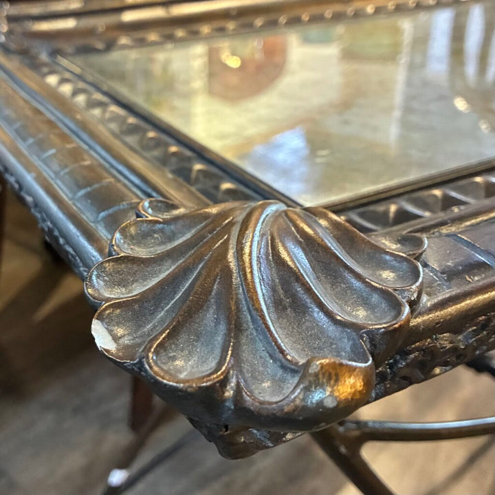Orig. Price $200 - Antiqued Mirror Tray Table