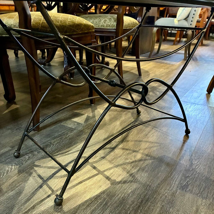 Orig. Price $200 - Antiqued Mirror Tray Table
