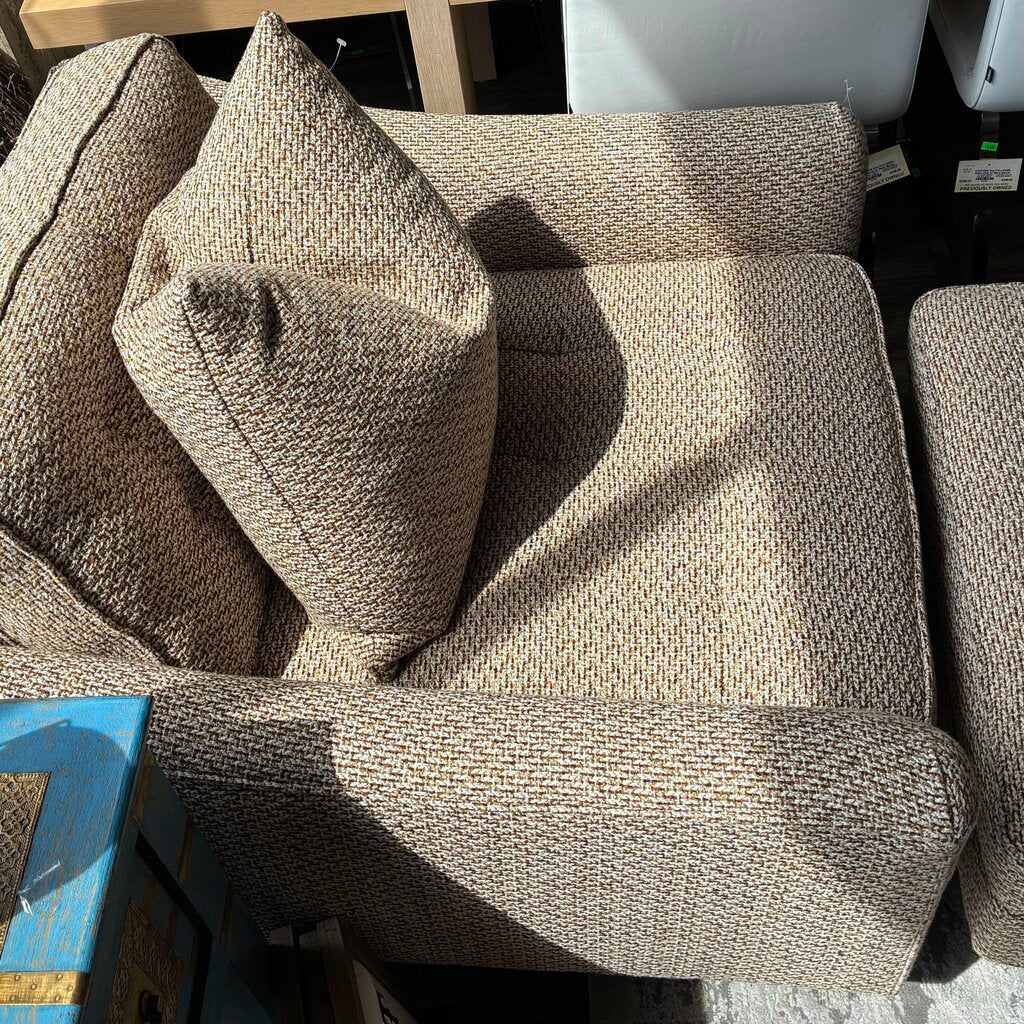 Orig. Price $2,199 - Tweed Alchemy Chair w/ Ottoman