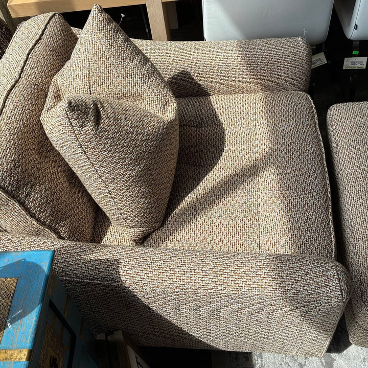 Orig. Price $2,199 - Tweed Alchemy Chair w/ Ottoman