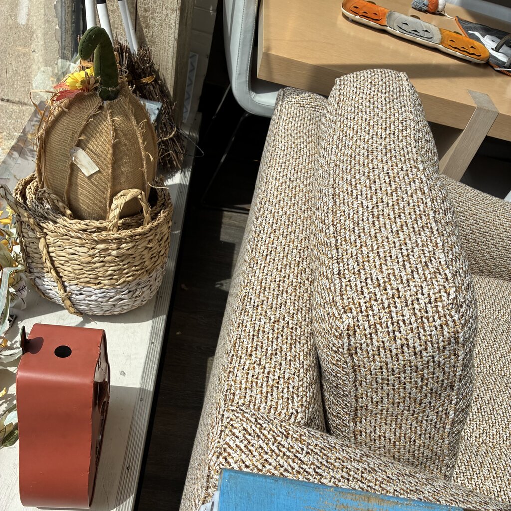 Orig. Price $2,199 - Tweed Alchemy Chair w/ Ottoman