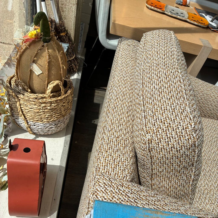 Orig. Price $2,199 - Tweed Alchemy Chair w/ Ottoman
