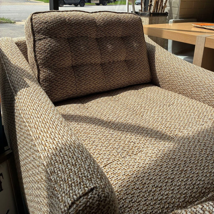 Orig. Price $2,199 - Tweed Alchemy Chair w/ Ottoman