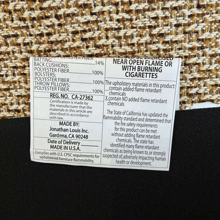Orig. Price $2,199 - Tweed Alchemy Chair w/ Ottoman