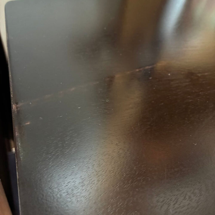 Rectangular Counter Height Table w/ Vegan Leather Bench