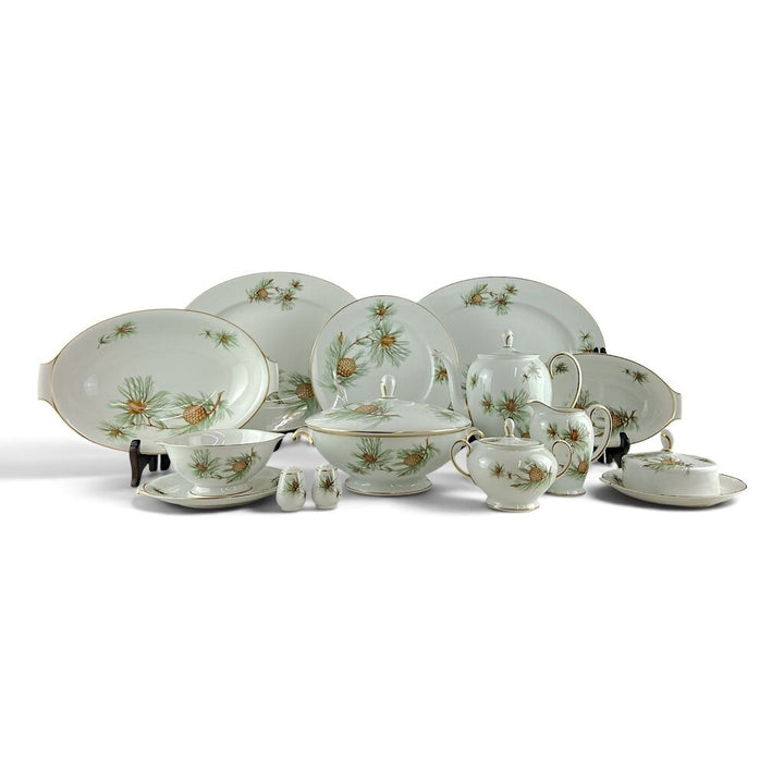 7 Piece / 12 Place China Setting with Extra's