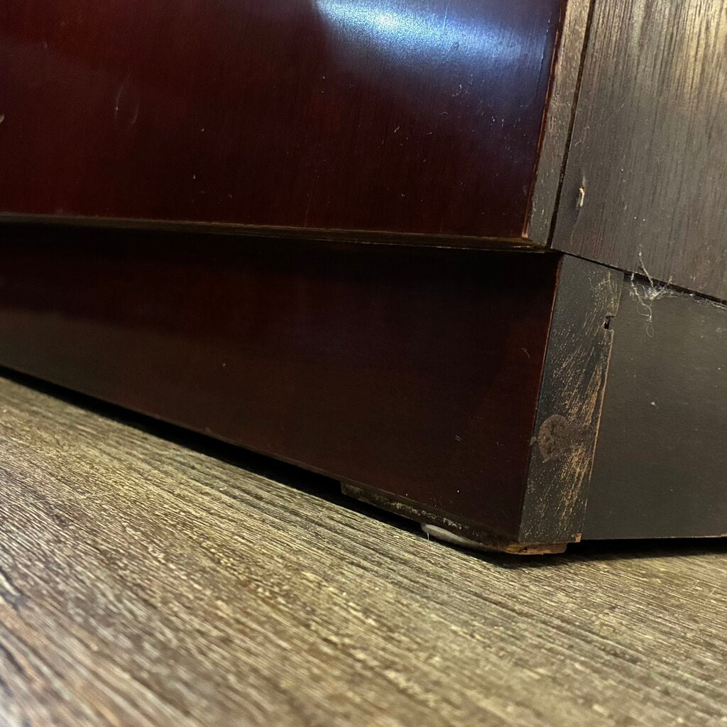 Vintage Campaign-style 2 Door Chest
