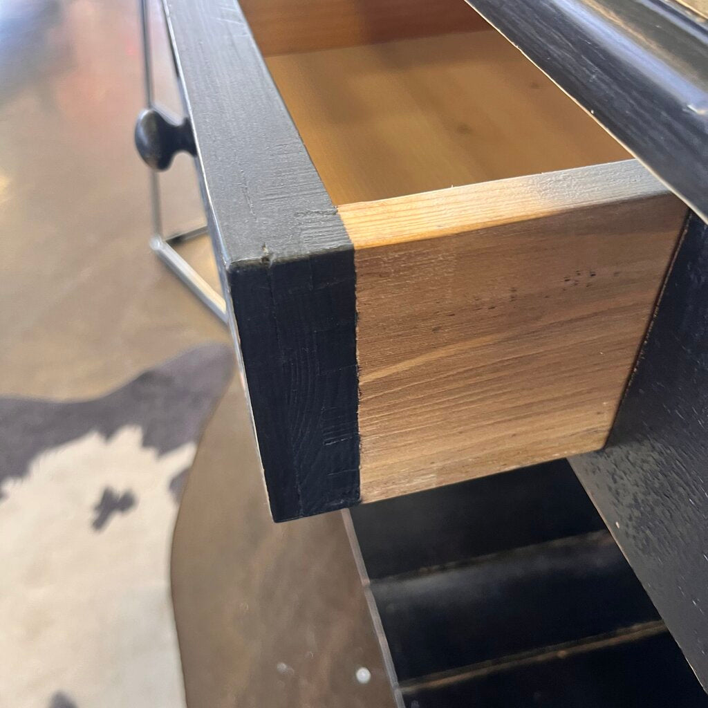 Distressed Sofa Table w/ 2 Drawers