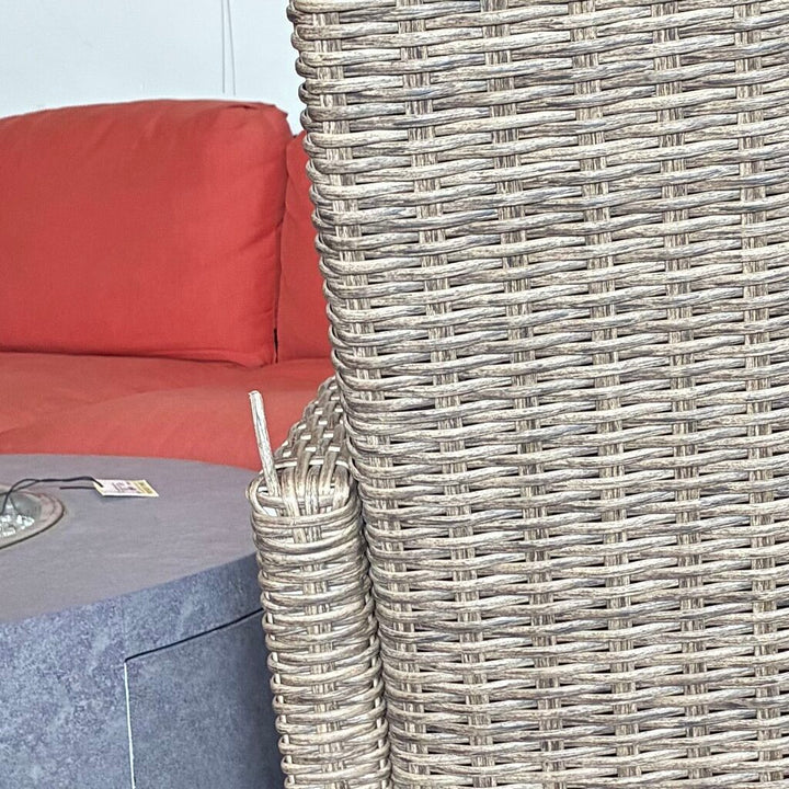 Wicker-style Outdoor Patio Chair