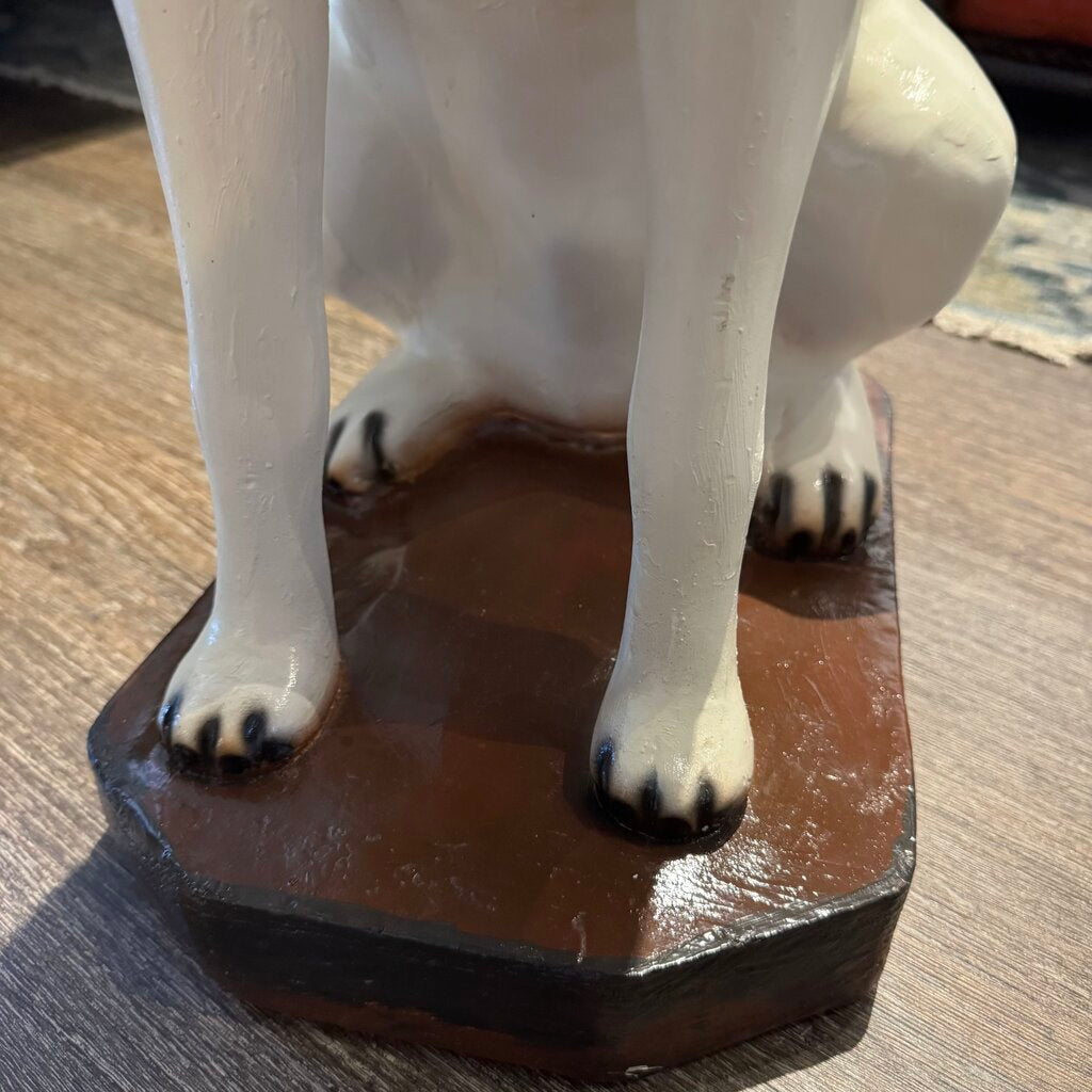 Vintage Nipper "His Master's Voice" Plaster Statue