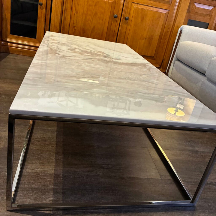 Kube Collection Marble Cocktail Table