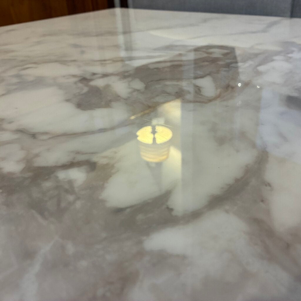 Kube Collection Marble Cocktail Table
