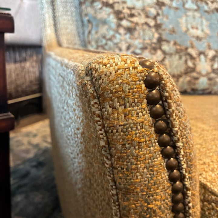 Orig. Price $2,639 - Edinburgh Wingback Chair w/ Cushion