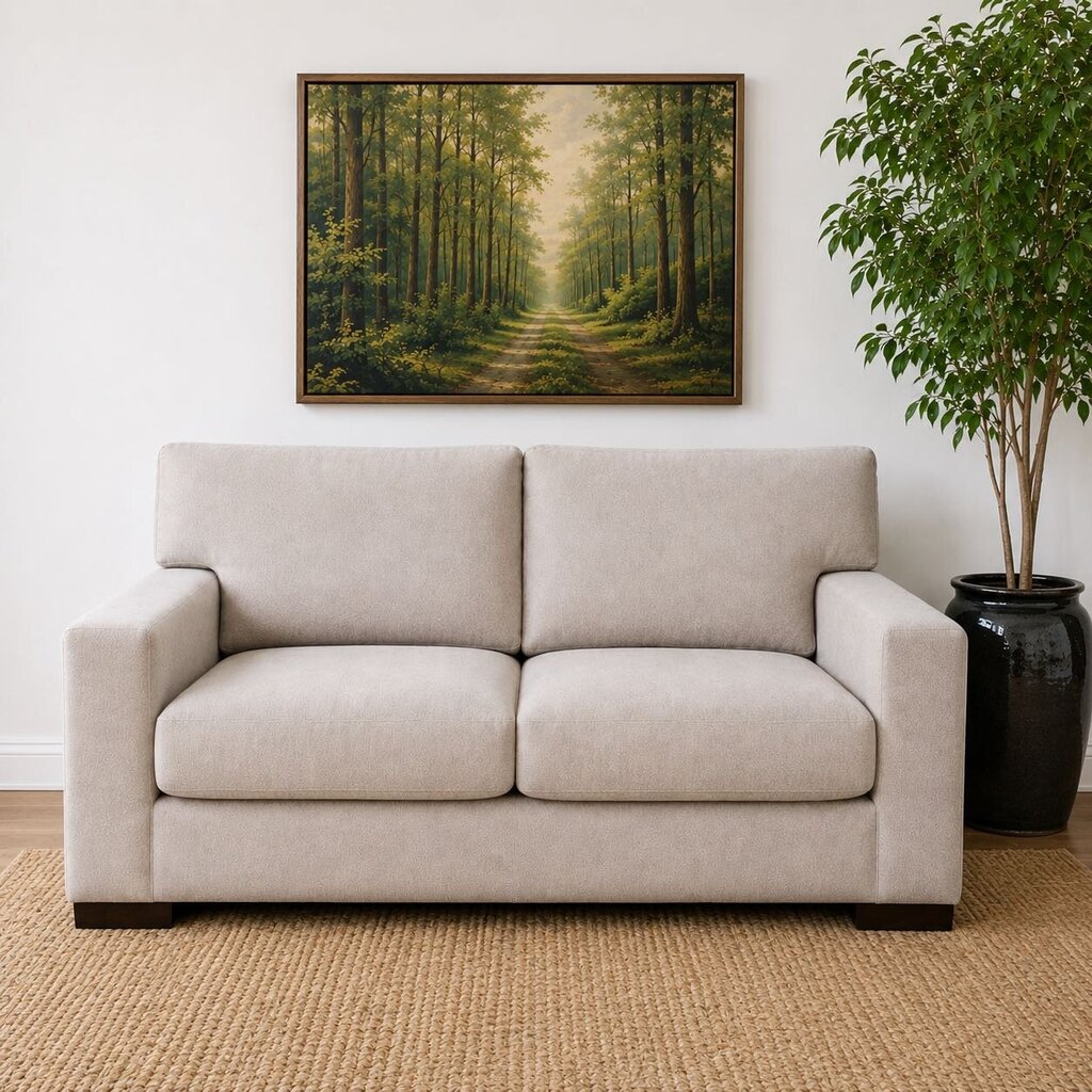 Maggie Collection Loveseat w/ Accent Pillow