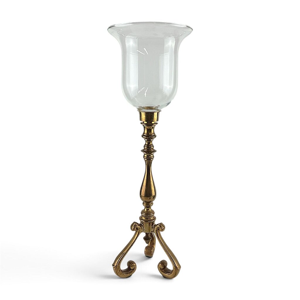 Brass Candle Hurricane