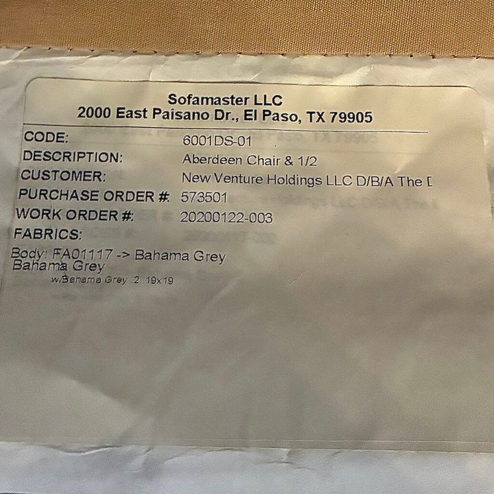 Orig. Price $1,099 - Aberdeen Chair & A Half